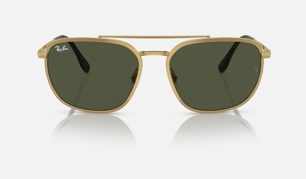 Ray Ban Chromance Polarized Oversized Square Sunglasses Metallica Sunglasses RB3708