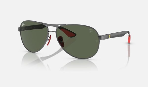 Ray Ban Round Metal Gold Aviators Polarized Sunglasses Chromance Aviator Sunglasses RB8331M