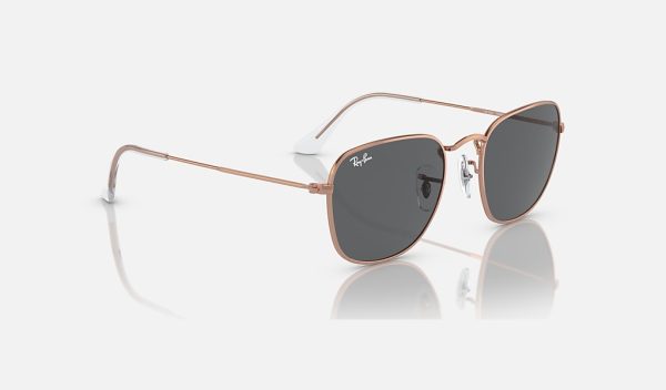 Ray Ban Blue Sunglasses Round Flash Lenses Ray Ban  Square Sunglasses Polarized Ray Ban Round Metal Gold RB3857 ROSE GOLD